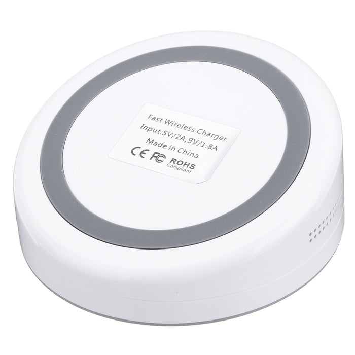 Bakeey 10W Qi Wireless Charger - Quick Charge, Fast Charging, Mirror Face, LED Ring Indicator - Ideal for Effortless and Stylish Charging on the Go