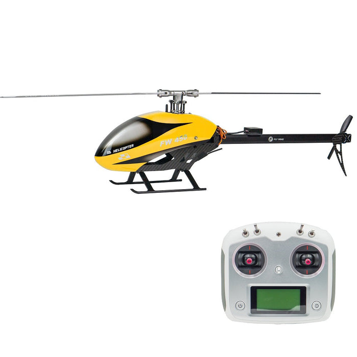 FLY WING FW450 V2.5 - 6CH FBL 3D GPS Altitude Hold One-Key Return RC Helicopter With H1 Flight Control System - Perfect for Enthusiasts and Advanced Pilots