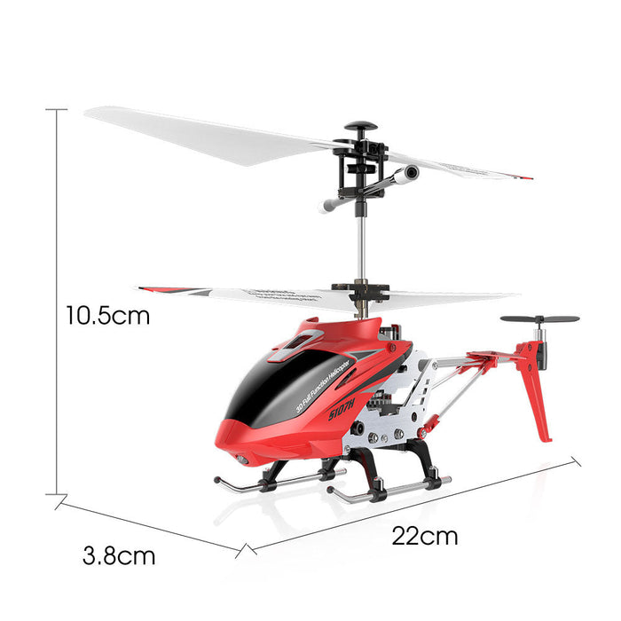 SYMA S107H - 2.4G 3.5CH Auto-hover Altitude Hold RC Helicopter with Gyro RTF - For Enthusiasts Seeking Stable & Easy-to-Control Flight Experience
