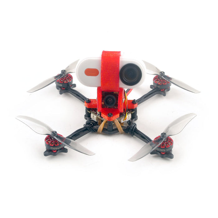 Happymodel Crux3 ELRS 1S - 115mm Wheelbase, 3-Inch F4 Toothpick FPV Racing Drone with 5.8G VTX & Caddx ANT 1200TVL Camera - Ideal for Fast-Paced Drone Races and Enhanced Video Quality