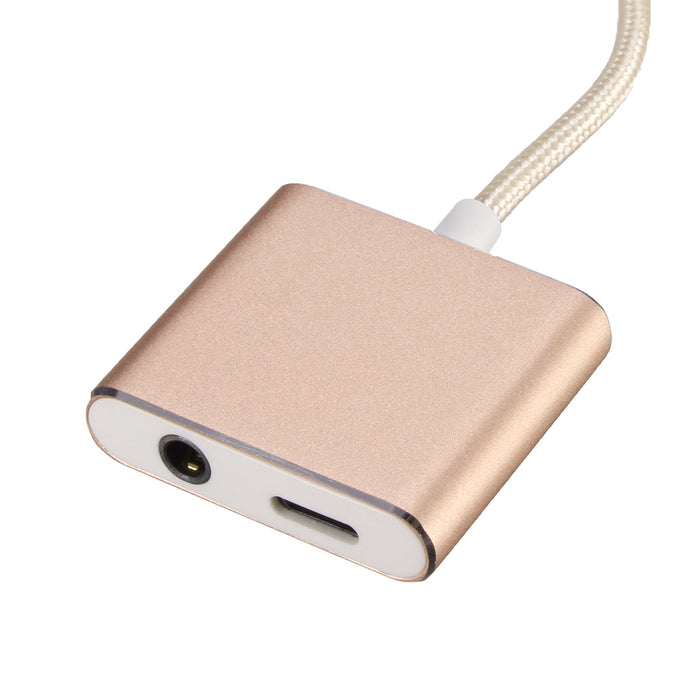 Fast Charger & Headphone Jack Adapter - Quick Charging & Audio Connection Solution - Perfect for Smartphones and Tablets