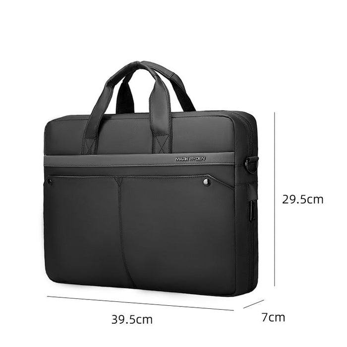 Mark Ryden MR-8001 - Waterproof Oxford Cloth Laptop Bag with Handbag & Shoulder Strap Design - Ideal for Carrying Laptops and Tablets