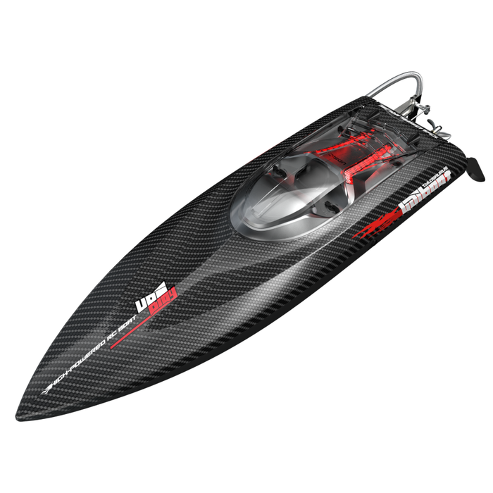 UDIRC UDI022 Tylosaurus - 2.4G 4CH 60km/h Brushless RC Boat with LED Lights & Reverse Water Cooling System - High-Speed Racing Toy for Kids & Adults