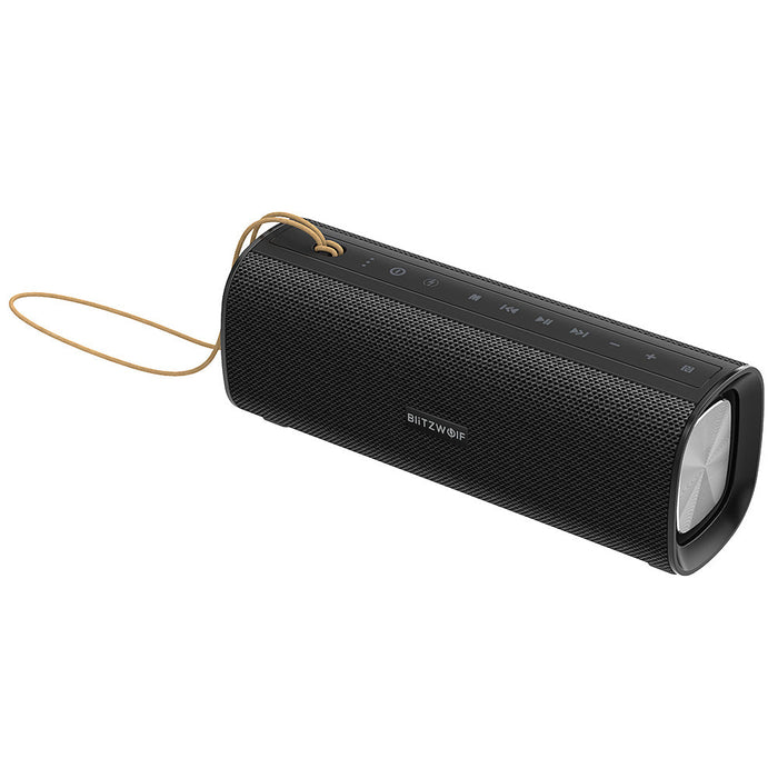 BlitzWolf BW-WA2 & BW-WA2 Lite - 20W & 12W Bluetooth Wireless Speaker with Dual Passive Diaphragm, TWS Bass Stereo, Outdoor Soundbar, Built-in Mic - Perfect for Outdoor Entertainment and Hands-free Calls