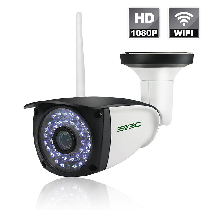 2MP 1080P H264 Outdoor Security Camera - Wireless, 2-Way Audio, Weather-Resistant - Ideal for Home and Business Surveillance