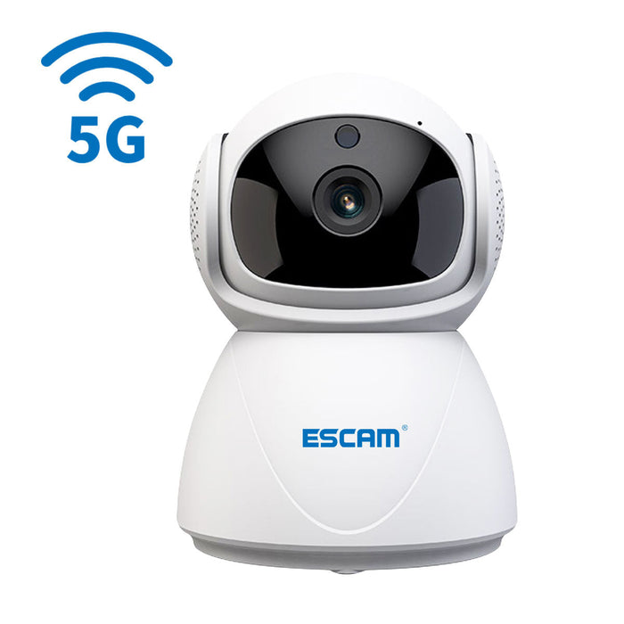 ESCAM PT201 - 1080P 2.4G 5G WiFi IP Auto Tracking Camera with Cloud Storage & Two-Way Voice - Smart Night Vision for Home Security