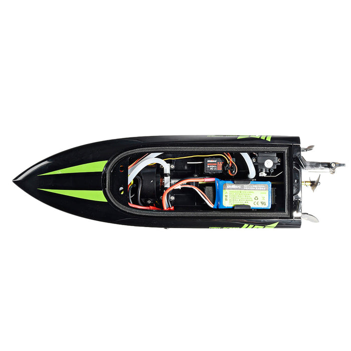 UDIRC UDI908 - 2.4G Brushless Waterproof RC Boat with 40KM/h Speed, Capsize Reset & Water Cooling System - Ideal for All Ages and Racing Enthusiasts