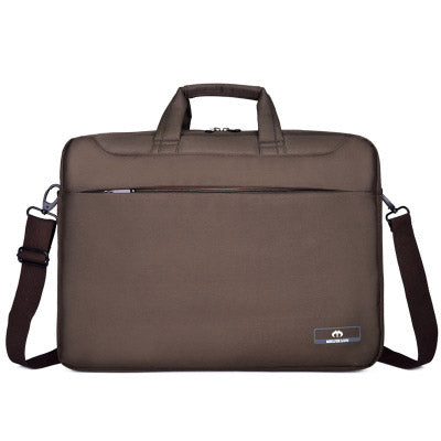 Men's Korean Waterproof Laptop Bag - Oxford Cloth, Large Capacity, Handbag & Shoulder Backpack - Perfect for Business Travel and Everyday Use