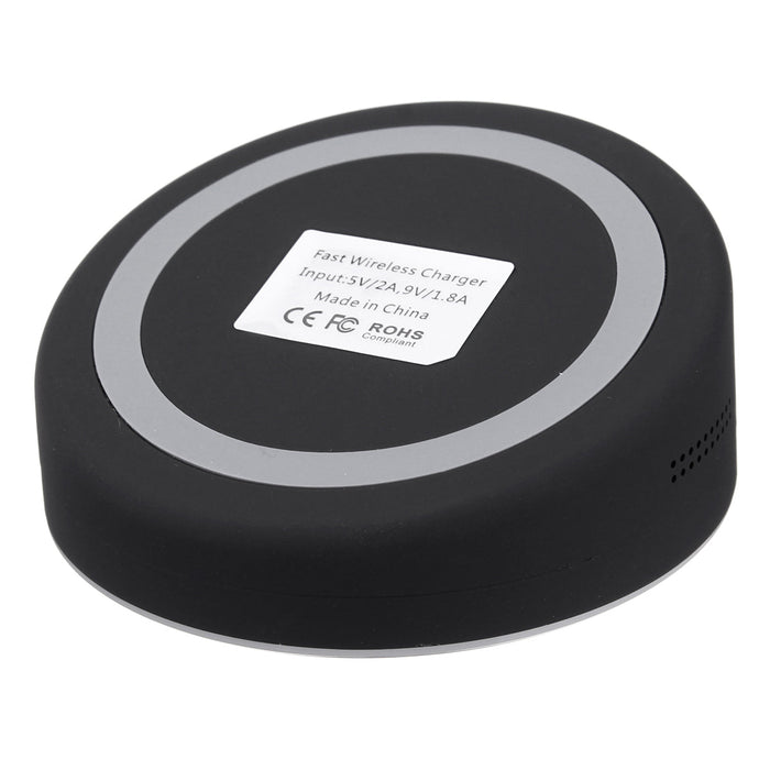 Bakeey 10W Qi Wireless Charger - Quick Charge, Fast Charging, Mirror Face, LED Ring Indicator - Ideal for Effortless and Stylish Charging on the Go