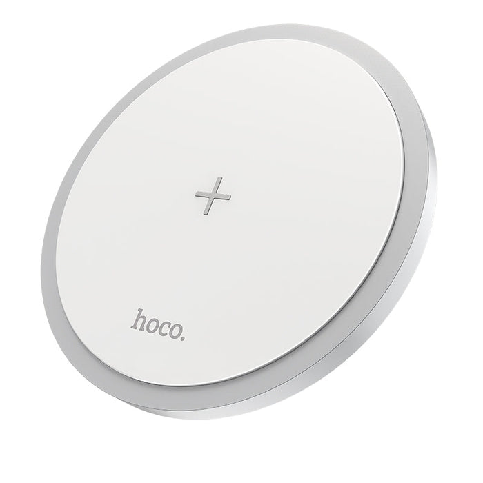 HOCO CW26 Wireless Charger - Fast Charging 7.5W / 10W / 15W Compatibility with iPhone 14 Pro Max, Samsung, Xiaomi 13, TWS Headsets - Ideal for Seamless and Convenient Device Charging