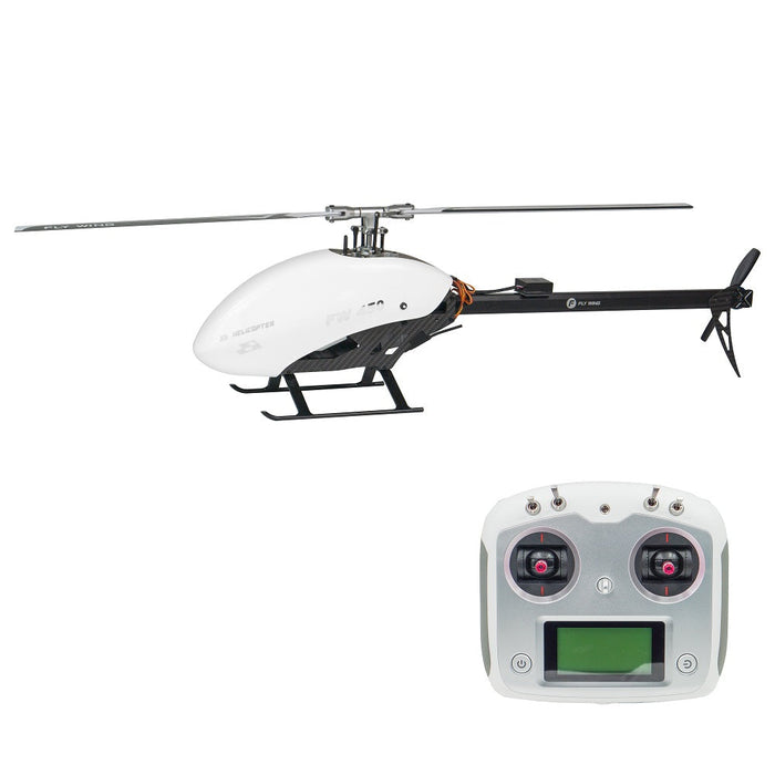 FLY WING FW450 V2.5 - 6CH 3D Flying RC Helicopter with GPS Altitude Hold, One-Key Return, H1 Flight Control System - Perfect for RTF Beginners and Advanced Pilots