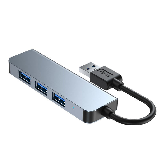 Mechzone BYL-2013U - 4-in-1 USB 3.0 Hub Docking Station & Adapter, USB 2.0 & 3.0 Compatibility - Ideal for PC, Laptop, Matebook, HUAWEI, XIAOMI, MacBook Pro Users