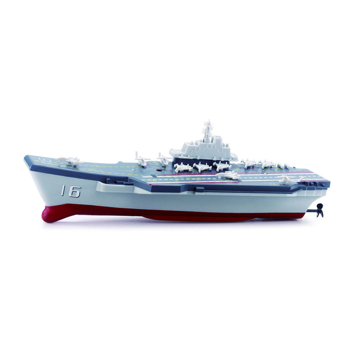 Happy Cow 777-212 - 2.4G 4CH Military RC Aircraft Boat, Remote Control Ship Speedboat, Waterproof Toy RTR Models - Ideal for Kids and Adult Hobbyists