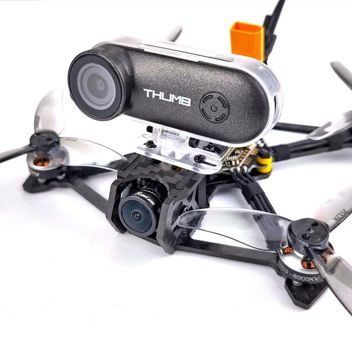 DarwinFPV TinyAPE - Freestyle 2.5" 2-3S FPV Racing RC Drone, RunCam Nano4, 1103 Motor, 600mW VTX, Thumb Camera - Ideal for ELRS Enthusiasts and Drone Racers