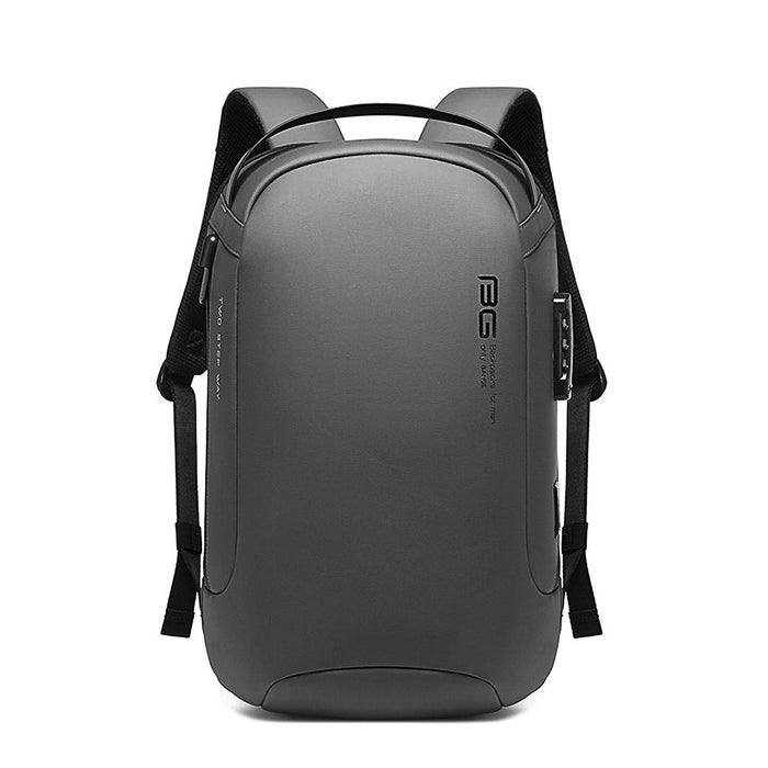 BANGE BG-7225 - Anti-theft Backpack Laptop & Shoulder Bag with USB Charging for Business Travel & Storage - Ideal for 15.6-inch Laptops and Men on the Go