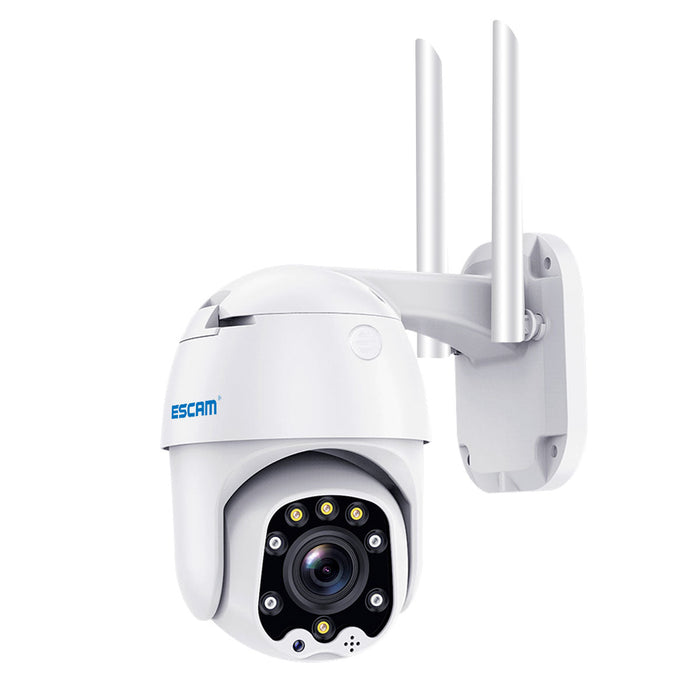 ESCAM QF288 3MP WiFi IP Camera - Pan/Tilt, 8X Zoom, AI Humanoid Detection, Cloud Storage, Waterproof, Two Way Audio - Ideal for Home Security and Surveillance