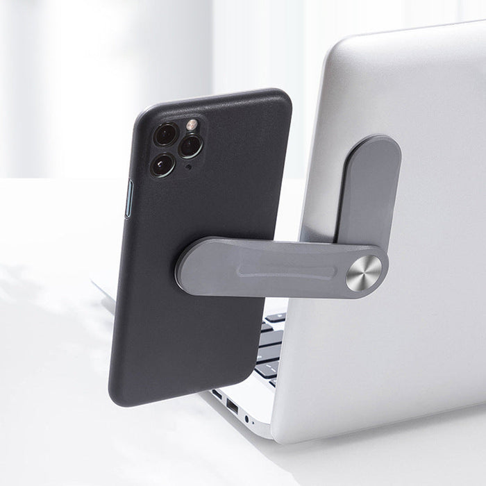 USLION UD2401 - Computer Phone Stand with Dual Monitor Display and Magnetic Features - Ideal Solution for Laptop Side Phone Holding Needs