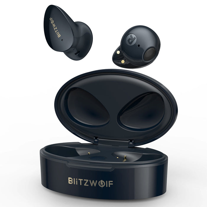 BlitzWolf® BW-FPE2 TWS Earbuds - Bluetooth 5.1, 13mm Large Drivers, AAC HiFi Sound - For High-Quality Audio and Long Listening Sessions.