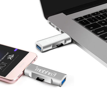 Earldom OTG Card Reader - Multifunctional USB 2.0, USB B, TF Port, 64GB Data Reading Capability - For Laptop, Phone, PC Users