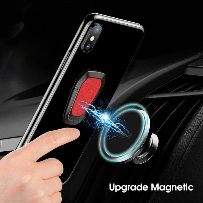 Bakeey Ultra-Thin 360° Rotation - Magnetic Metal Mobile Phone Finger Ring Holder Stand - Supportive Accessory for Smartphone Users