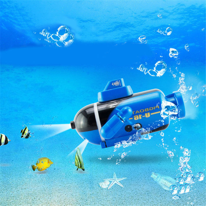Mini RC Submarine Toy - 4 Channels Smart Electric Boat, Simulation Remote Control Drone Model - Perfect for Children's Entertainment