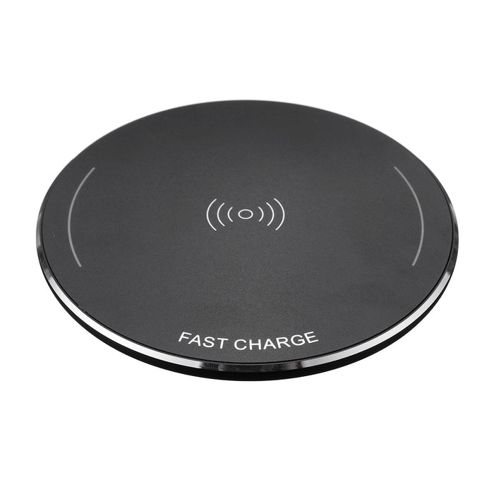 Bakeey 10W Metal Scrub QI - Wireless Fast Charging Pad for iPhone X, 8/8 Plus, Samsung S8, iWatch 3 - Perfect for Tech-Savvy Users on the Go