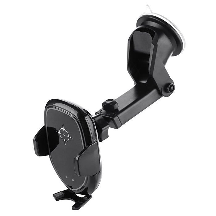 Universal - 10W 7.5W 5W Auto-Locking Qi Wireless Fast Charge Car Mount Holder for Samsung Mobile - Ideal for Seamless, Fast Charging On the Go
