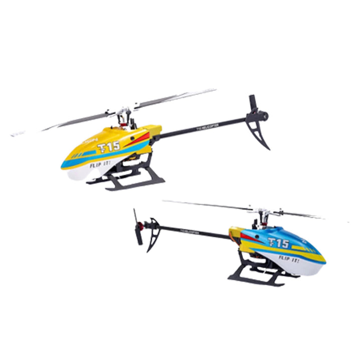 Align T-REX T15 Super Combo - 6CH 3D Flying RC Helicopter with Dynamic Direct-Drive Dual-Brushless Motor - Includes Carry Box for Easy Transport