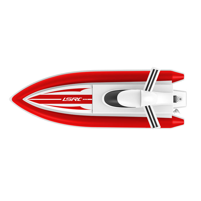 LSRC B8 2.4G Boat - High Speed Racing, Rowing, Waterproof, Rechargeable, Electric Radio Remote Control Toy - Ideal Gift for Boys and Children
