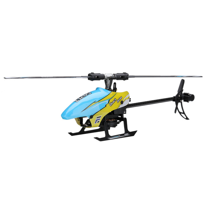 Eachine E120S - 2.4G 6CH 3D6G Brushless Direct Drive Flybarless RC Helicopter with FUTABA S-FHSS Compatibility - Perfect for Enthusiasts and Advanced Pilots
