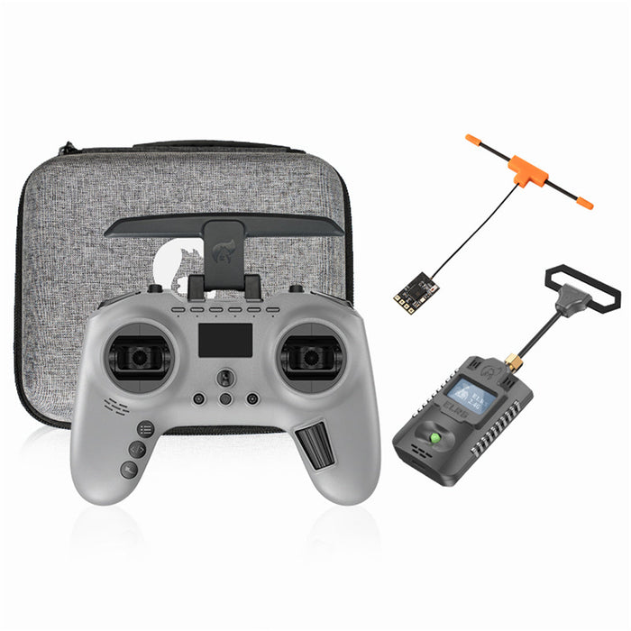JumperRC T-Pro - 2.4GHz 16CH Remote Controller with Hall Sensor Gimbals, 1000mW ELRS, CC2500, JP4IN1 Multi-protocol, OpenTX Firmware Mode2 - Ideal for RC Drone Enthusiasts