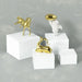 6‑piece Acrylic Buffet Risers — Stackable Hollow‑Bottom Displays for Cupcakes & Desserts