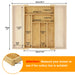 Bamboo Cutlery Tray, Expandable 32–52cm – 6–8 Compartment Drawer Organiser