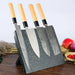 Foldable Magnetic Knife Rack — ABS Plastic, Matte Black