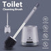 SDARISB DR-FE94 Silicone Toilet Brush — Long Handle, Bendable Head