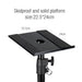 Studio‑grade Clamp‑Mount Speaker Stand — Height‑Adjustable Desktop Platform for Monitors