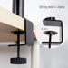 Studio‑grade Clamp‑Mount Speaker Stand — Height‑Adjustable Desktop Platform for Monitors
