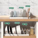Expandable Pot and Pan Organiser — Space-saving Cabinet Holder for Lids and Dishes