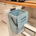 Kitchen Food Waste Bin — Small Countertop Compost Caddy with Lid, Wall-Mountable (3L & 5L)