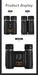12x25 Compact ED Binoculars – 12× Magnification, BAK4 Prism & FMC Coating