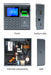 Fingerprint & RFID Access Control Time Recorder — 1000 Users, USB Attendance