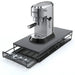 Coffee Capsule Pull-Out Desktop Drawer Storage Rack – Metal Base Shelf (Dull)