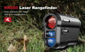 Golf Laser Rangefinder with Slope & Flag Lock — 6x Magnification, Type‑C Recharge (600/1000m)