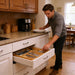 Adjustable Wooden Cutlery Tray Drawer Organiser — Expandable Divider