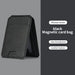 Magnetic PU Leather Wallet Phone Case with Stand and Card Pocket — MagSafe Compatible