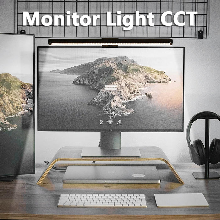LED Monitor Light Bar — Eye‑Care Screen Lamp with Stepless Dimming for Work & Gaming