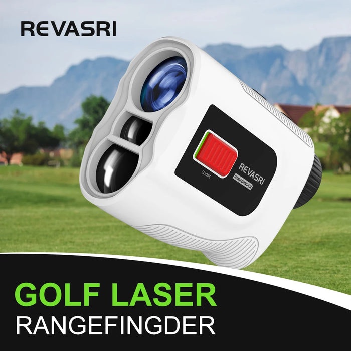 Golf Laser Rangefinder — Slope Compensation, Flag‑Lock & Vibration, 6× Magnification