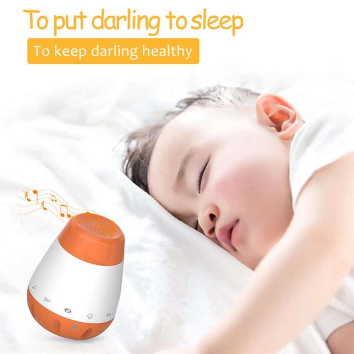 Smart Baby Sleep Soother — White Noise Sound Machine with 6 Soothing Sounds, Rechargeable