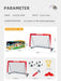 Portable Pop-Up Football Goal — Foldable Training Net for Garden, Indoor & Outdoor
