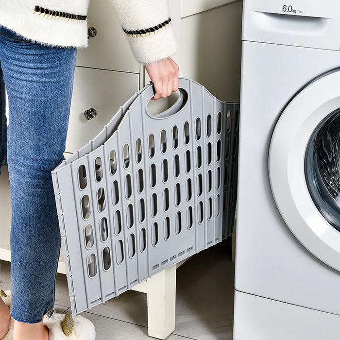 Modern Foldable Laundry Hamper – High-capacity Portable Laundry Basket for Home & Bathroom